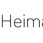 Heimat Sans