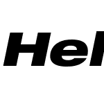 HelveticaNeueLTW06-93BlkExtObl