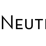 Neutra Text TF