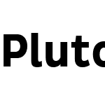 PlutoSansW04-CondBold
