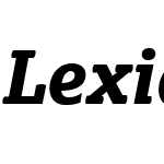 LexiaW01-XboldItalic