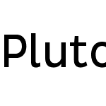 Pluto Sans