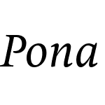 PonaW03-RegularItalic