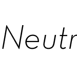 Neutra Text TF