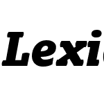 LexiaW01-BlackItalic