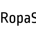 Ropa Sans Pro