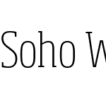 SohoW04-ExtraLightCondensed