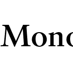 MonotypeSabonW04-SemiBold