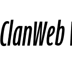 ClanWebW03-CompMediumItalic