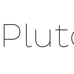 Pluto Sans