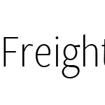 FreightSansCndW03-Light