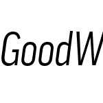 GoodWebW03-CondItalic