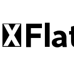 FlatSans-ExtraBold