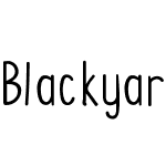 BlackyardSans