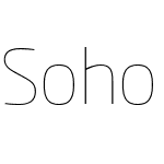 SohoGothicW04-Thin