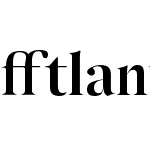 Atlantica Display Ligatures