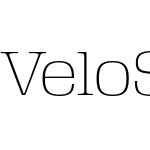 Velo Serif Display TT