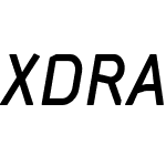 XDRA Medium Italic