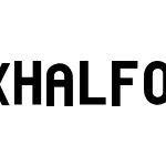 xhalfont