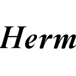 Hermann-BlackItalic