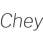 Cheyenne Sans