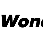 Wonder Unit Sans