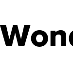 Wonder Unit Sans