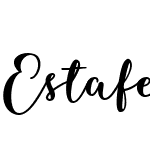 Estafet Letter Script