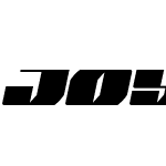 Joy Shark Semi-Condensed Semi-Italic