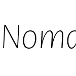Nomada Sans