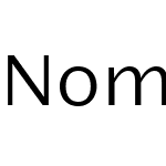 Nomada Sans