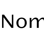 Nomada Sans