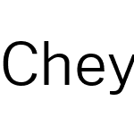 Cheyenne Sans