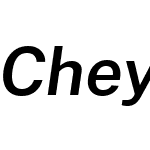 Cheyenne Sans