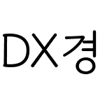 DX경필고딕B