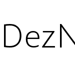 Dez Now Sans