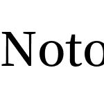 Noto Serif SC SemiBold