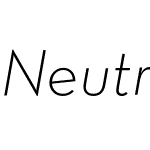 Neutra Text TF