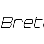 Bretton Condensed Italic