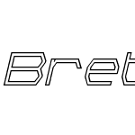 Bretton Outline Italic