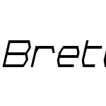 Bretton Semi-Bold Condensed Italic