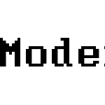 Modern DOS 9x16