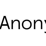 Anonymice Nerd Font Mono