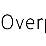 Overpass Nerd Font