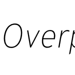 Overpass Nerd Font