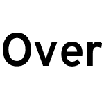 Overpass Nerd Font Mono