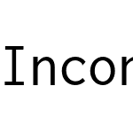 Inconsolata Nerd Font Mono