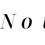 NotoSerifDisplay Nerd Font Mono