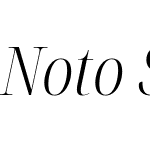 NotoSerifDisplay Nerd Font