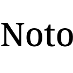 NotoSerif Nerd Font